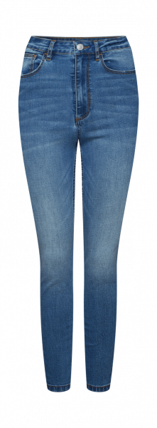 Diverse - Jeansy rurki z wysokim stanem