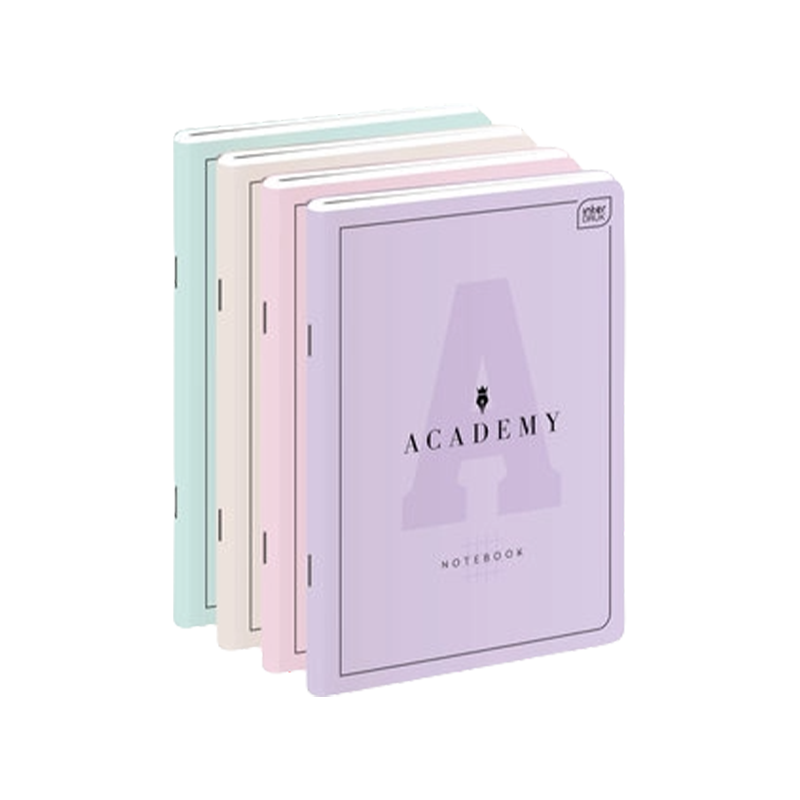 Empik - Zeszyt A5, 60 kartek w kratkę, Academy Pastel