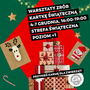 Warsztaty tworzenia kartek świątecznych