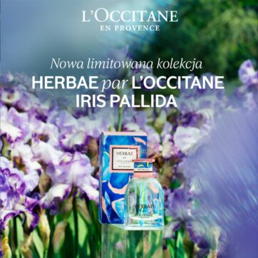NOWA KOLEKCJA LIMITOWANA HERBAE IRIS PALLIDA