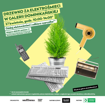 Drzewko za elektrośmieci już 27 kwietnia