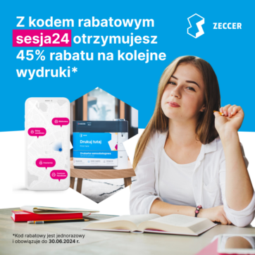 45% rabatu na kolejny wydruk