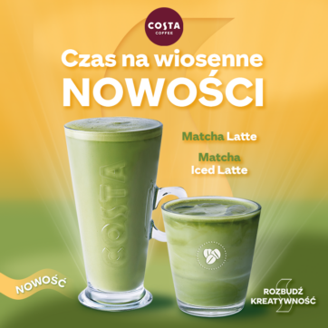 Wiosenne nowości w Costa Coffee! ☕