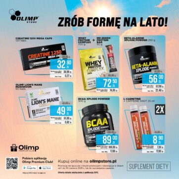 Promocja Czerwcowa Olimp Store!