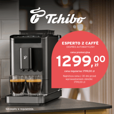 Ekspresy w super cenach w Tchibo!