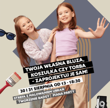 Back To School z G City Galerią Dominikańską. Rozpocznij nowy rok szkolny kreatywnie! ð