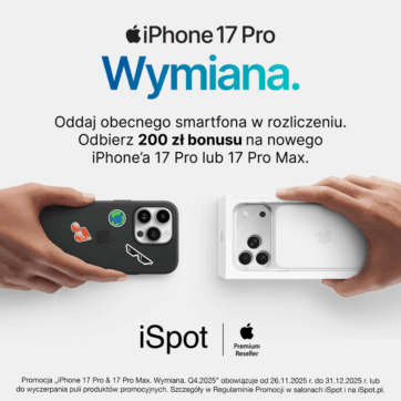 iPhone 17 Pro & 17 Pro Max. Wymiana. w iSpot