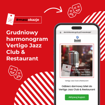 Grudniowy harmonogram Vertigo Jazz Club & Restaurant