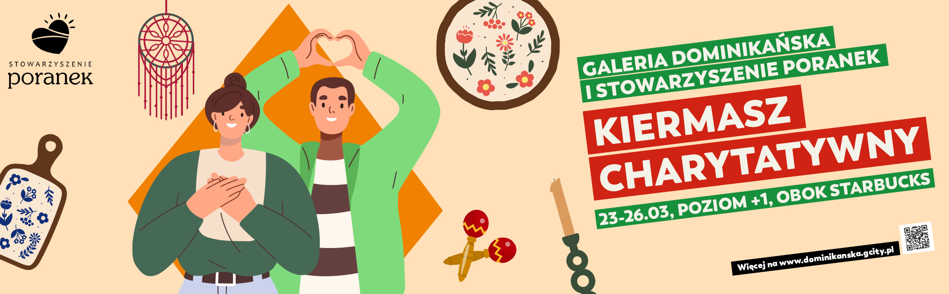 Galeria Dominikańska rozpoczyna współpracę ze Stowarzyszeniem Poranek!