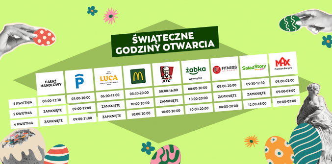 ŚWIĄTECZNE GODZINY OTWARCIA