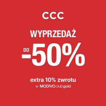 Ruszyła wyprzedaż w CCC! Tysiące produktów aż do -50% taniej!