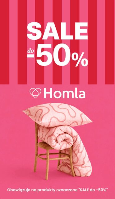 Wyprzedaż do -50% w Homla!