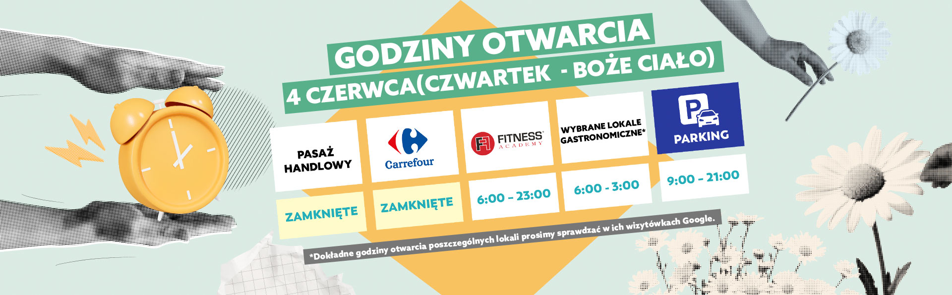 Godziny otwarcia