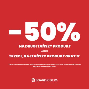 Kultowe marki w BOARDRIDERS teraz jeszcze taniej! ð♂️