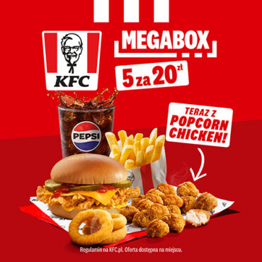 MEGA BOX Z POPCORN CHICKEN - 5 za 2