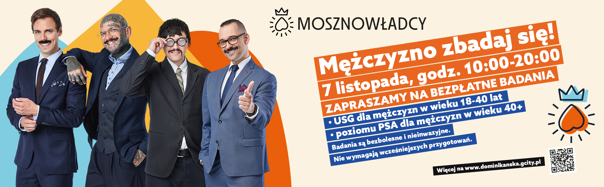 Zrób to dla jaj! Bezpłatne badania w Galerii Dominikańskiej