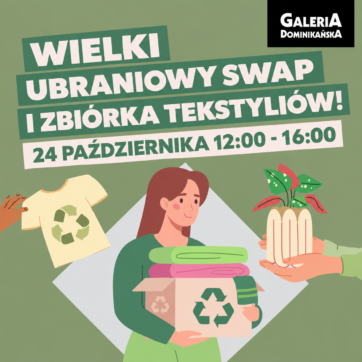 ð Wielki ubraniowy SWAP i zbiórka tekstyliów!